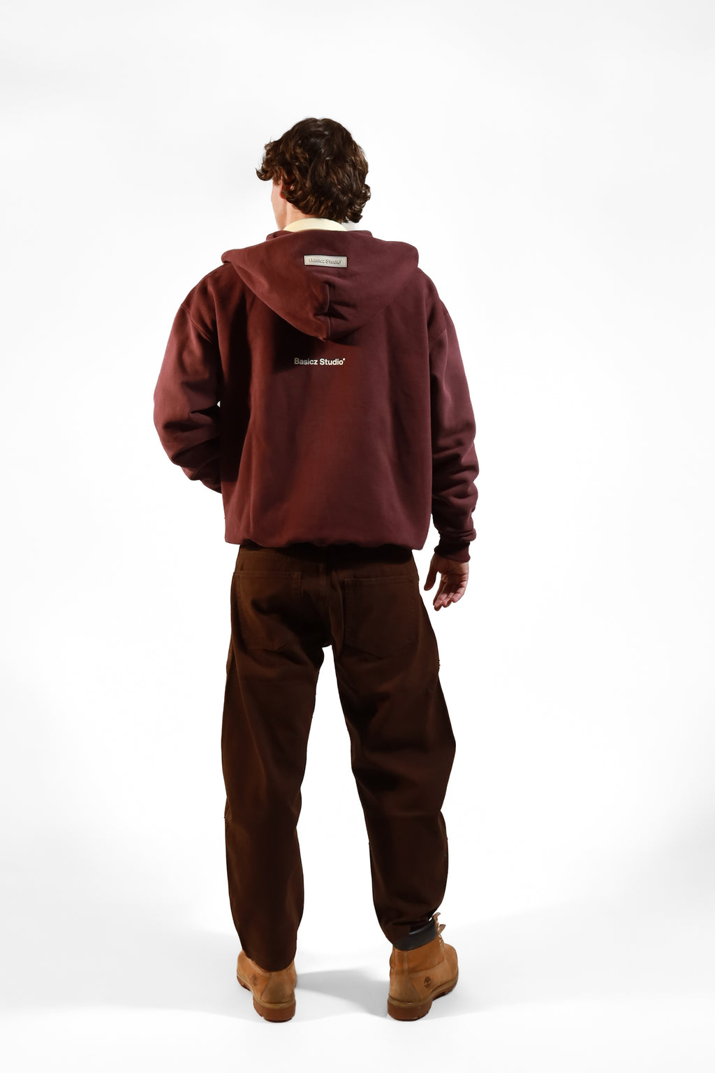 ZIPPER HOODIE VELVET