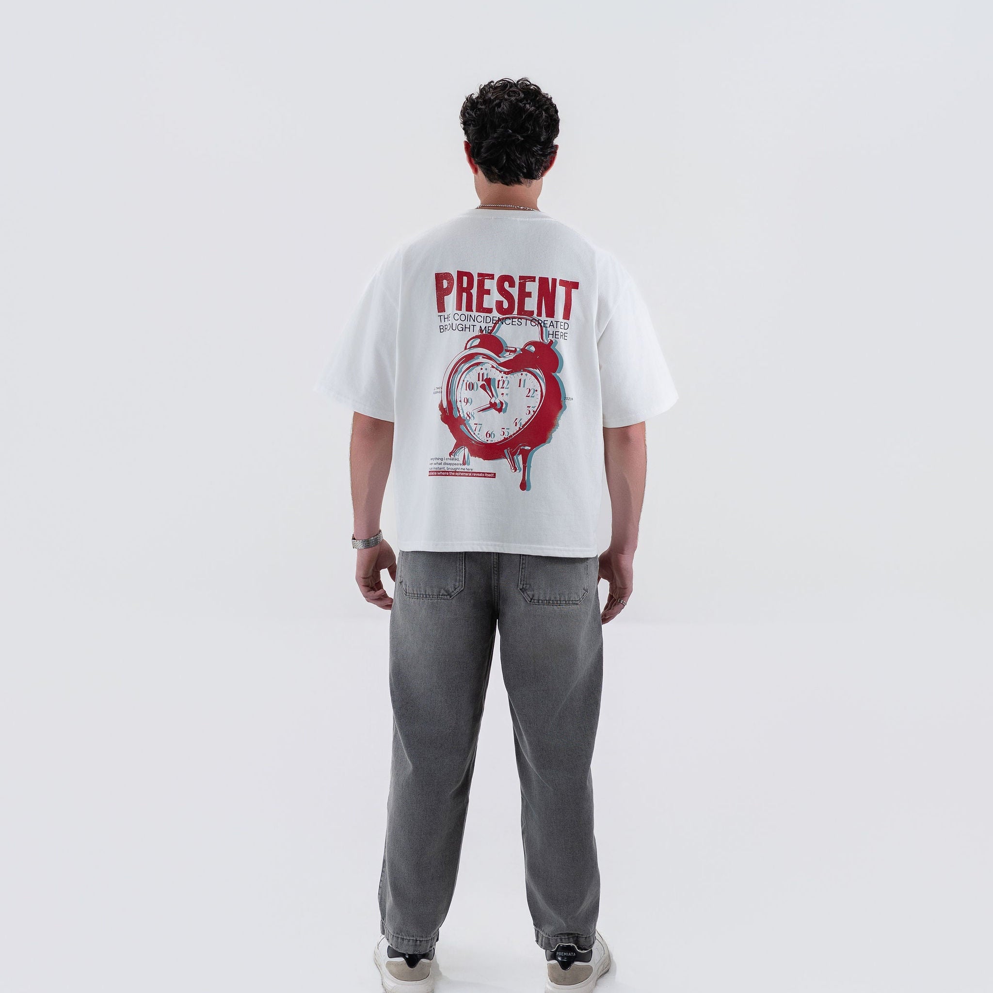 Timeless Gray Washed Baggy Pant