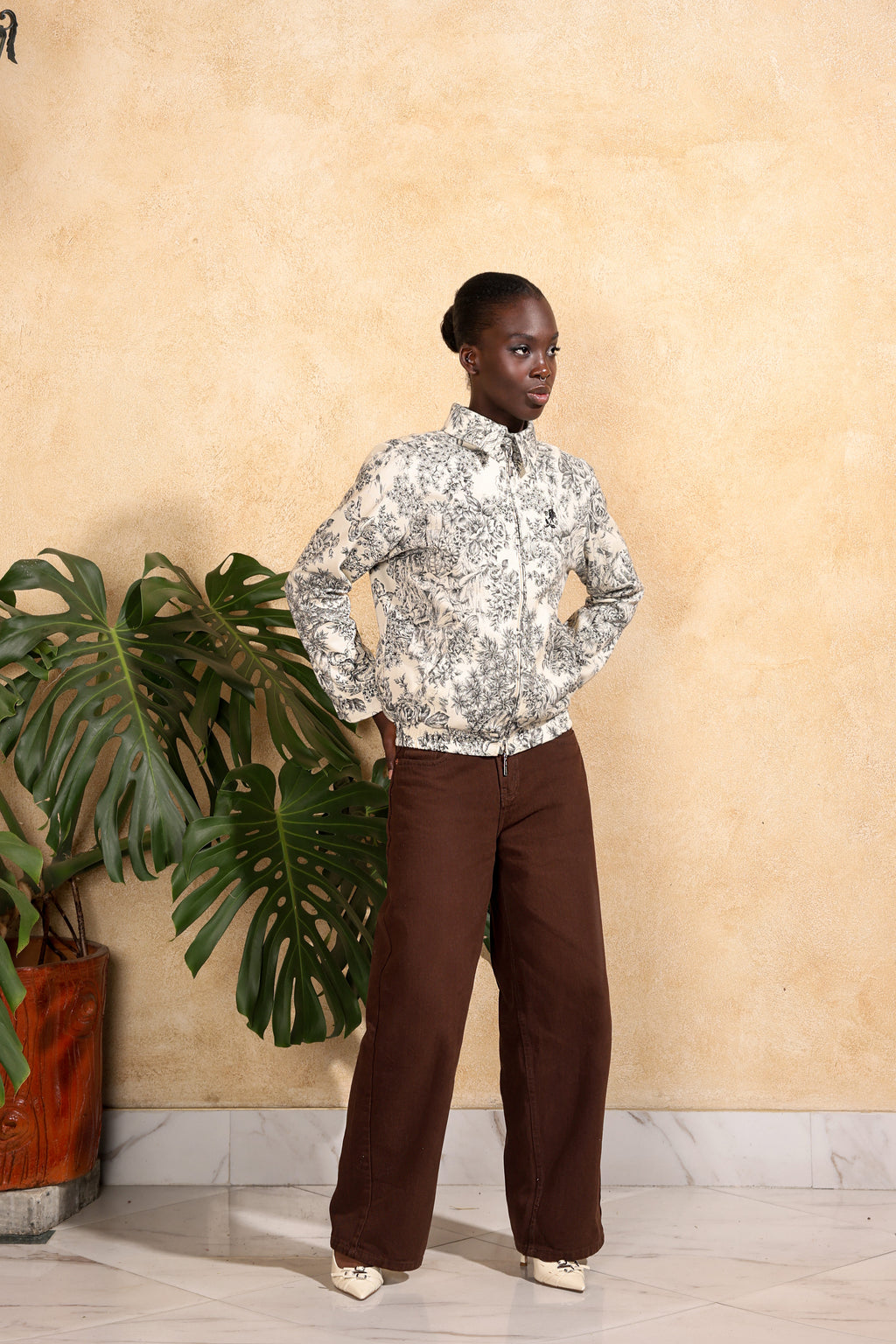 BLOOM JACKET (PRE-VENTA) — BLACK