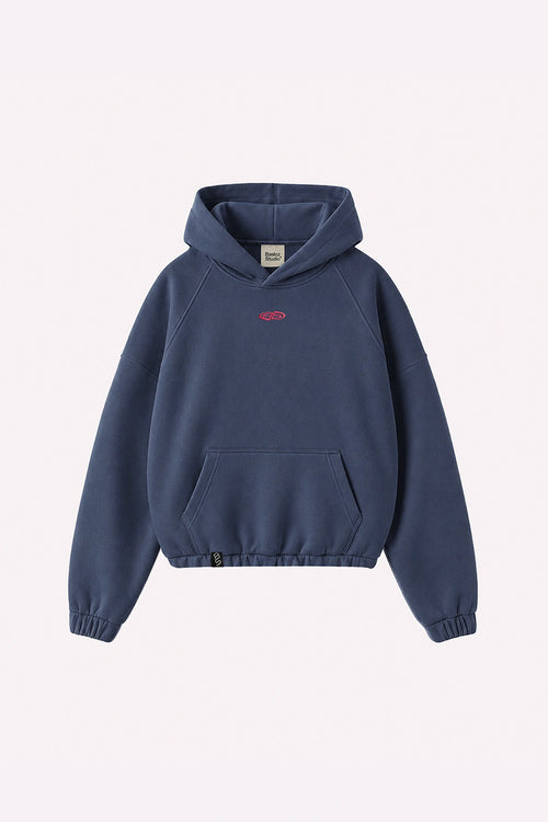BASICZ SIGN HOODIE SLATE BLUE