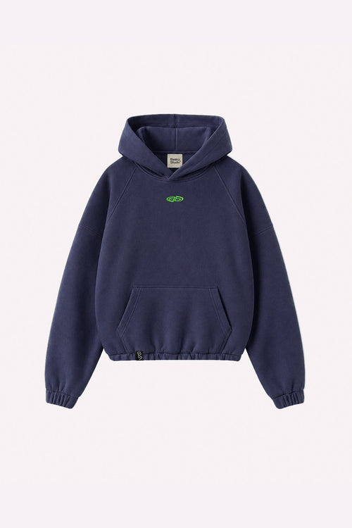 BASICZ SIGN HOODIE MIDNIGHT NAVY