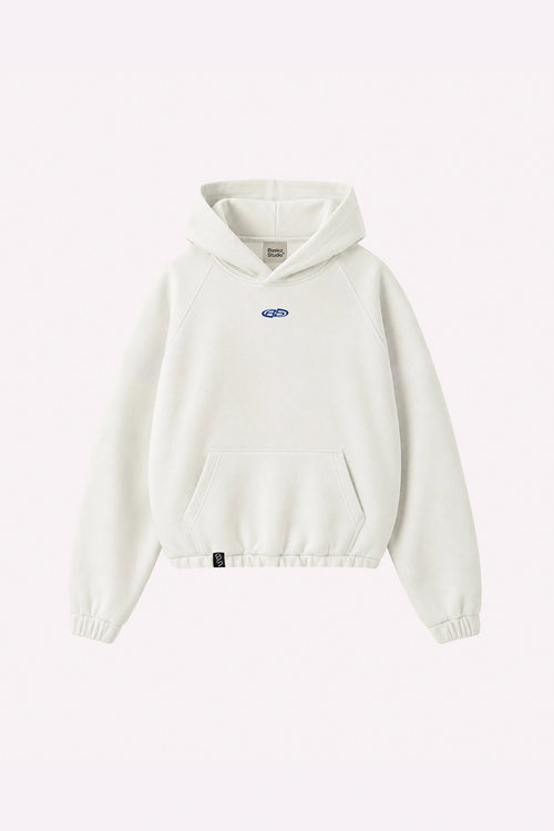 BASICZ HOODIE SIGN WHITE