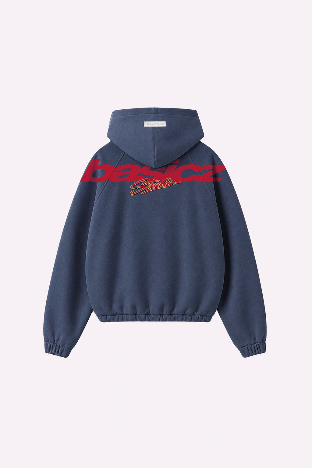 BASICZ SIGN HOODIE SLATE BLUE
