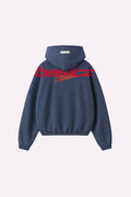 BASICZ SIGN HOODIE SLATE BLUE