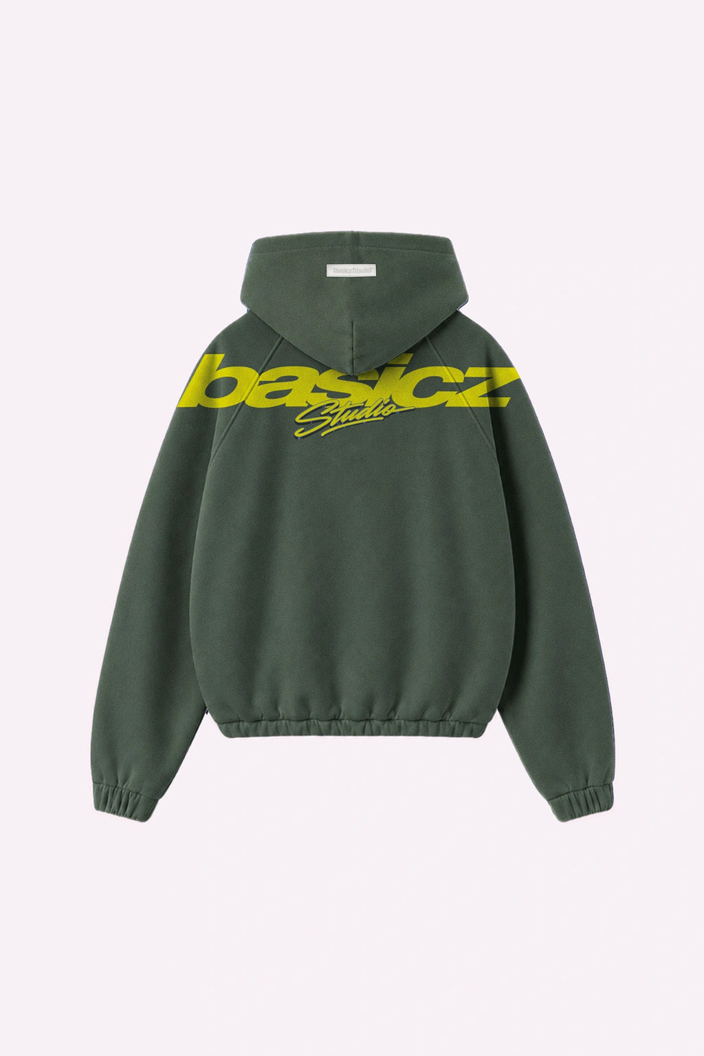 BASICZ SIGN HOODIE MILITAR GREEN
