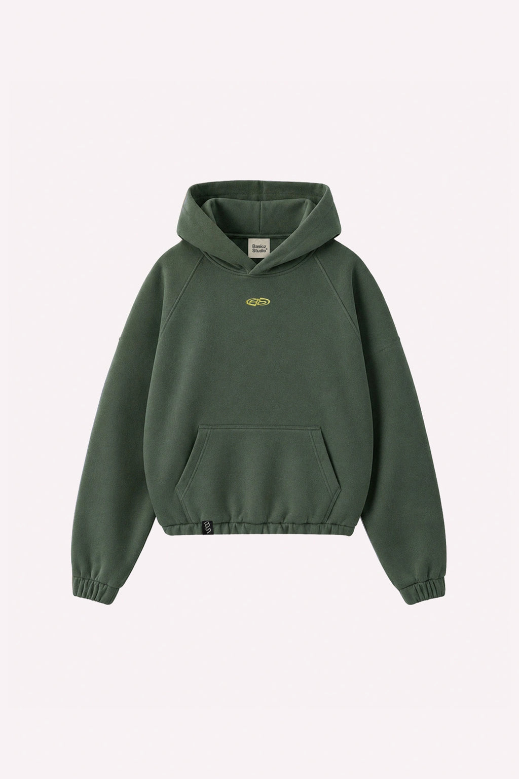 BASICZ SIGN HOODIE MILITAR GREEN