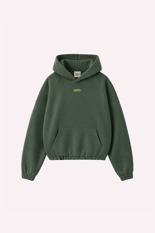 BASICZ SIGN HOODIE MILITAR GREEN