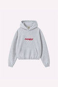 STAR HOODIE LIGHT GREY