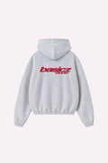 STAR HOODIE LIGHT GREY