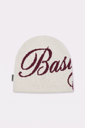 Beanie Script — Cream — frente