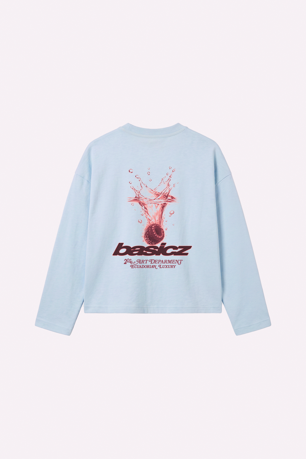 Berry Splash Longsleeve — Ice — espalda