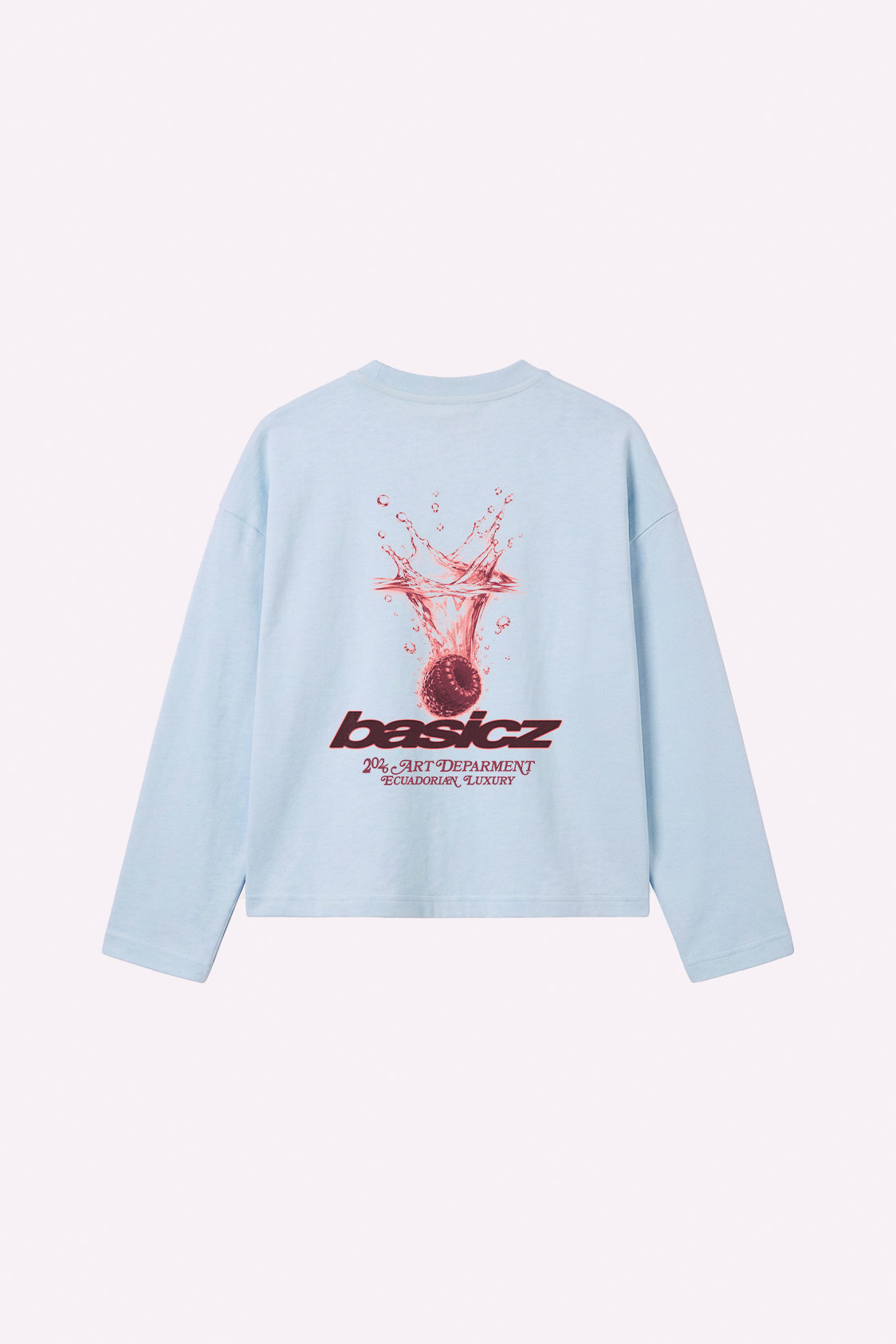 Berry Splash Longsleeve — Ice — espalda