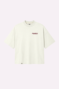 Berry Splash Tshirt — White — frente