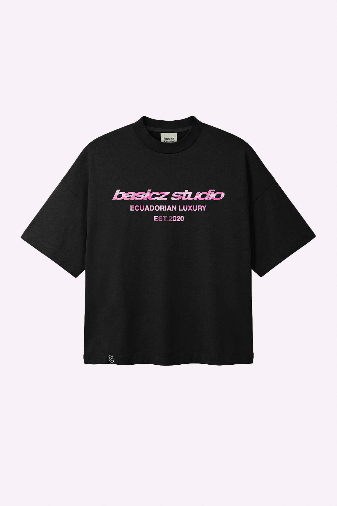 BLACK & PINK CAMO TEE