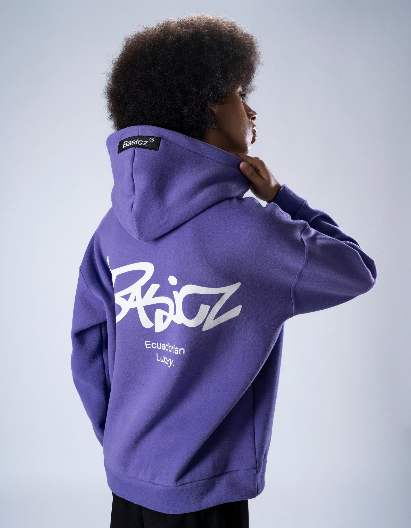 BASICZ STUDIO TAG LILA HOODIE