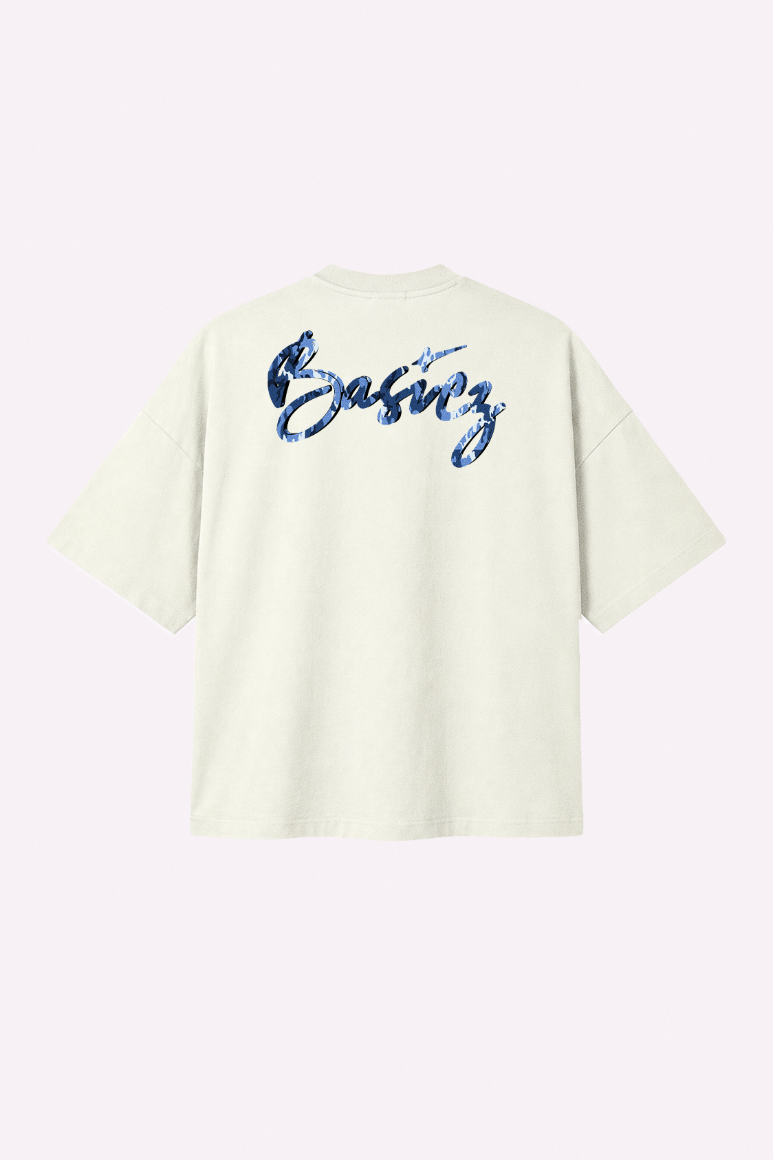 BLUE CAMO SIGN TSHIRT