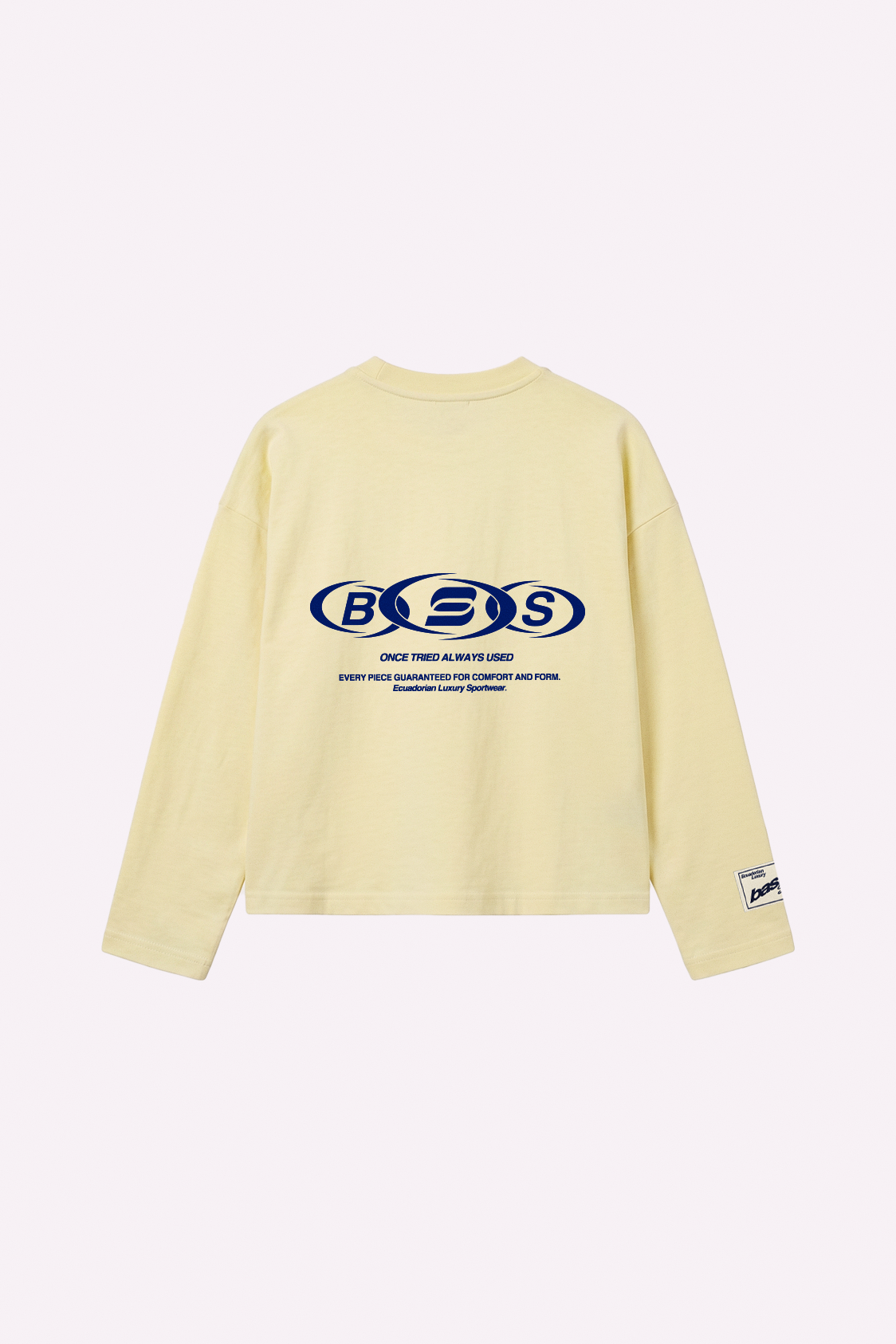 Core Longsleeve — Butter — espalda