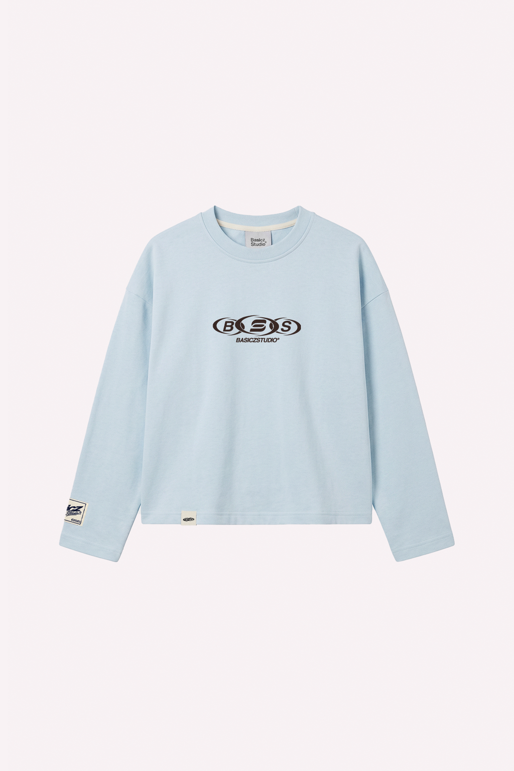 Core Longsleeve — Ice — frente