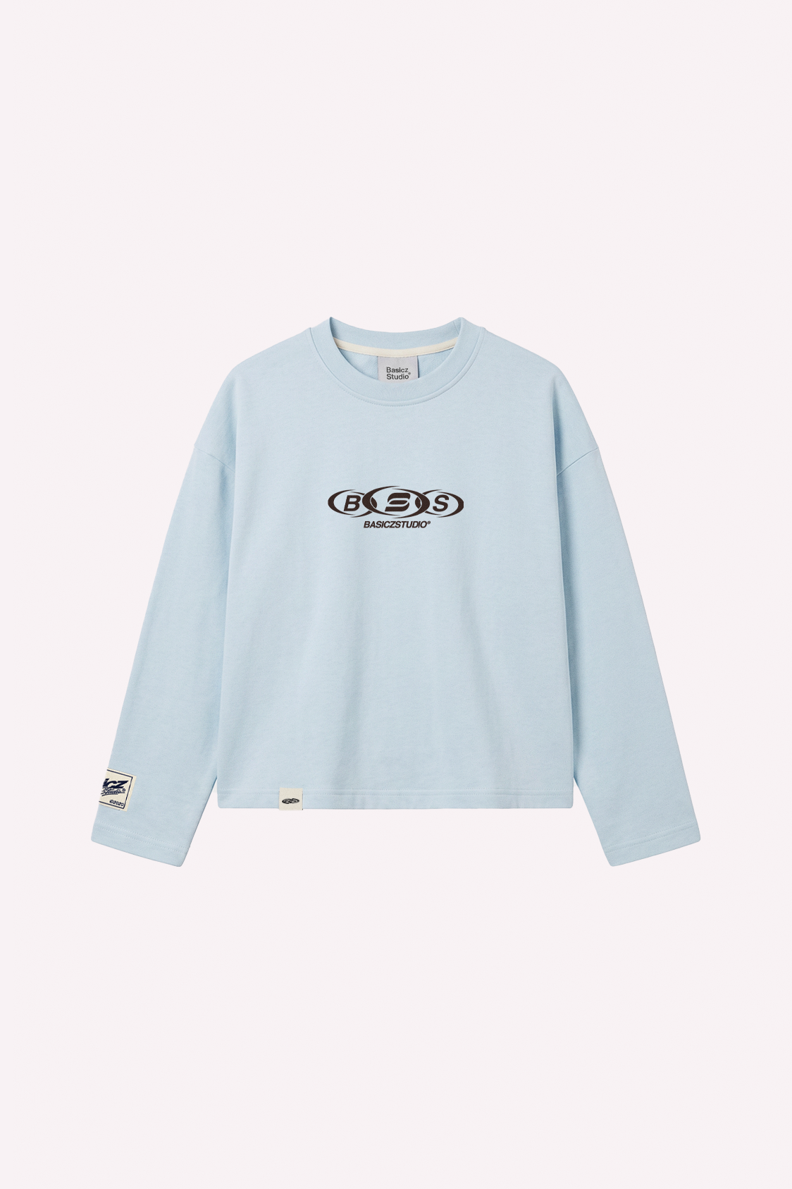 Core Longsleeve — Ice — frente
