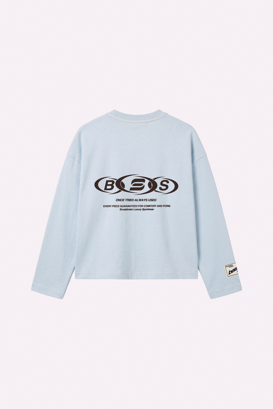 Core Longsleeve — Ice — frente
