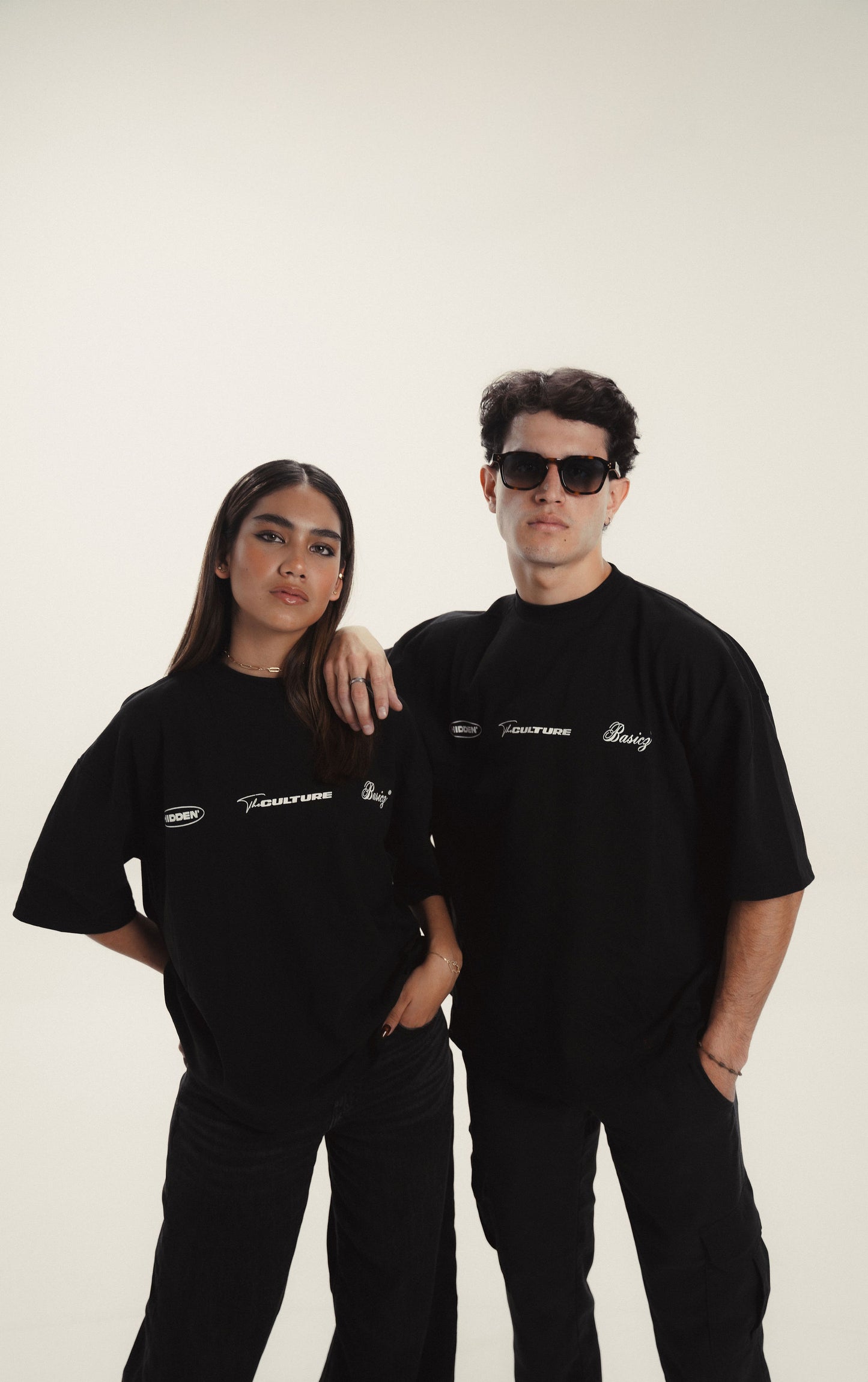 HIDDEN x BASICZ Black Tee