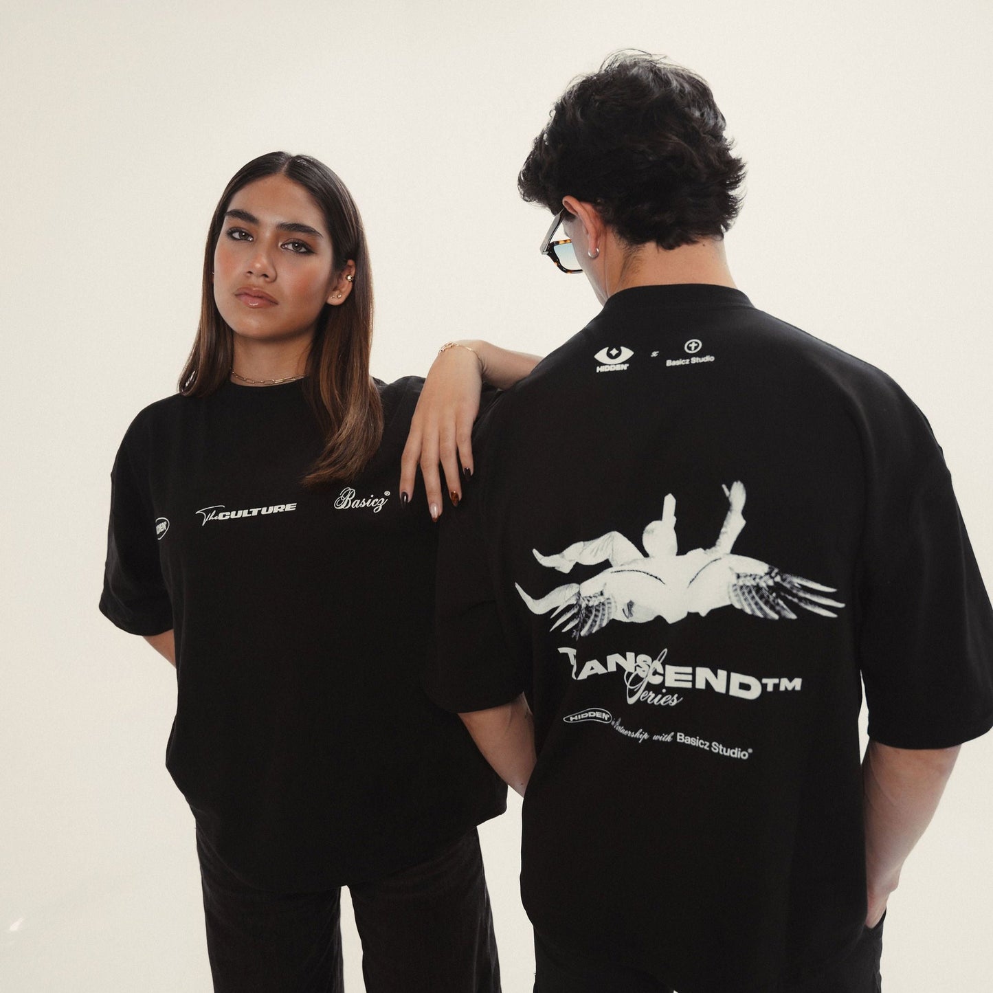 HIDDEN x BASICZ Black Tee