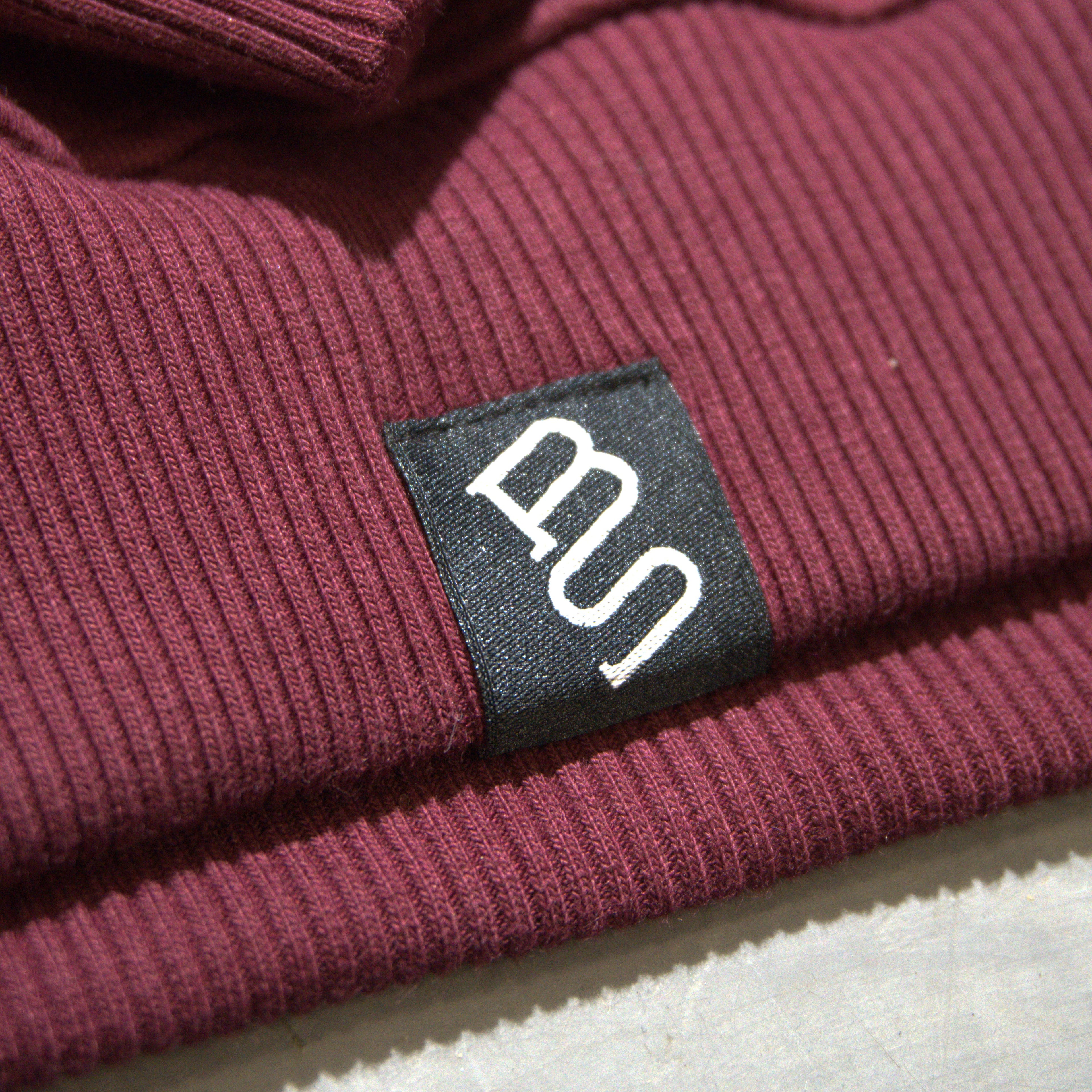 Born 4 More Angel Crewneck Merlot