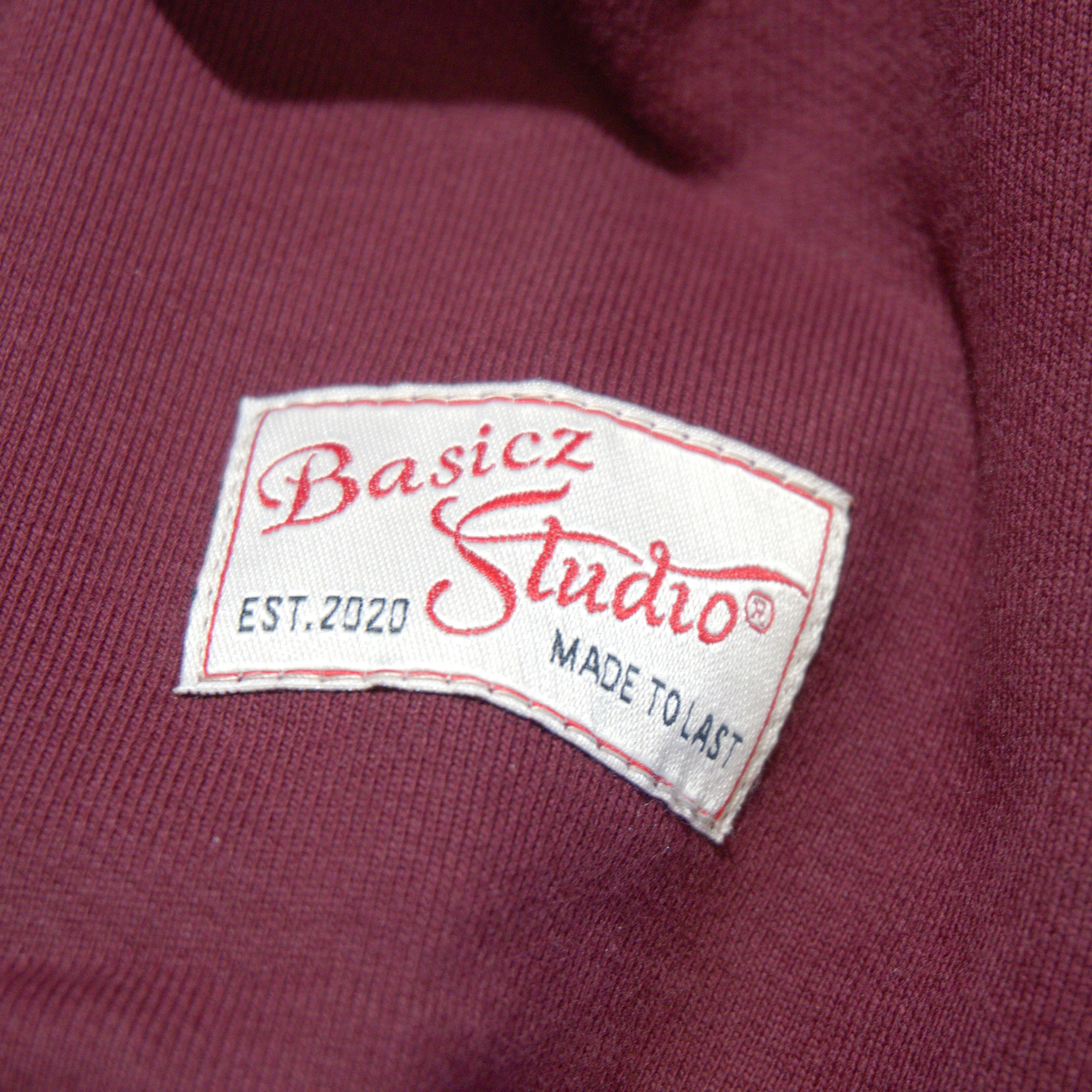 Born 4 More Angel Crewneck Merlot