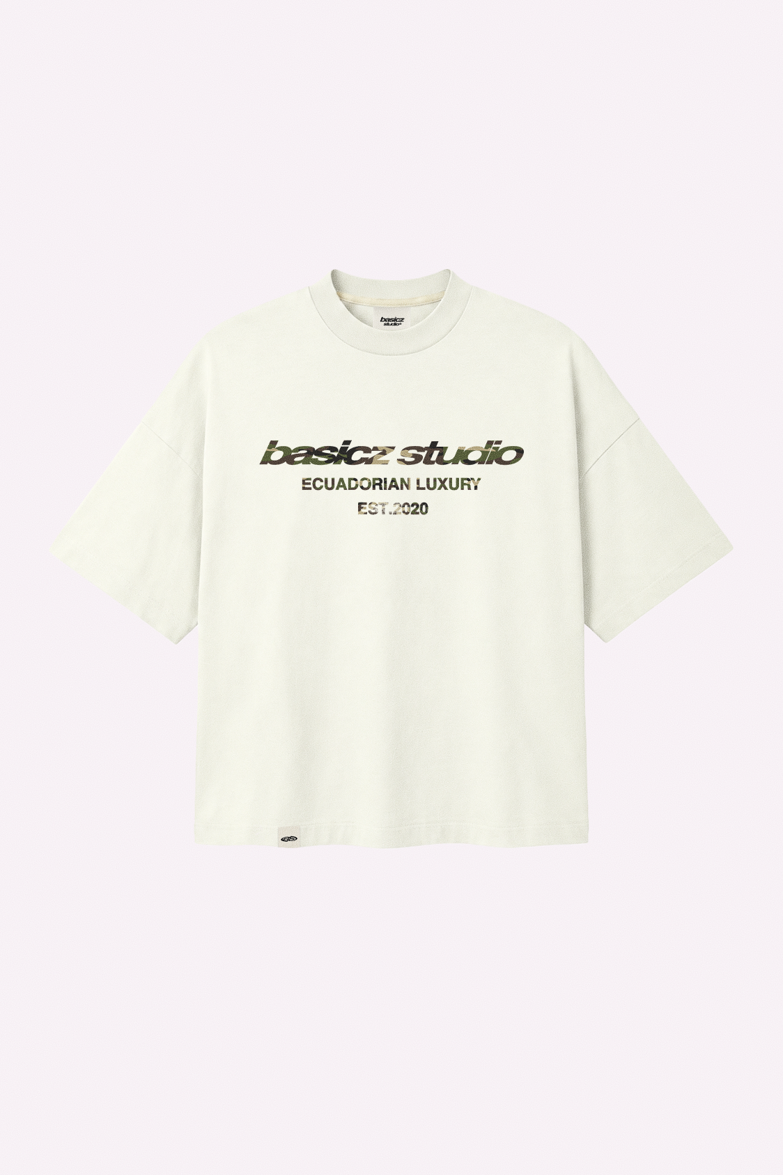 GREEN CAMO TEE