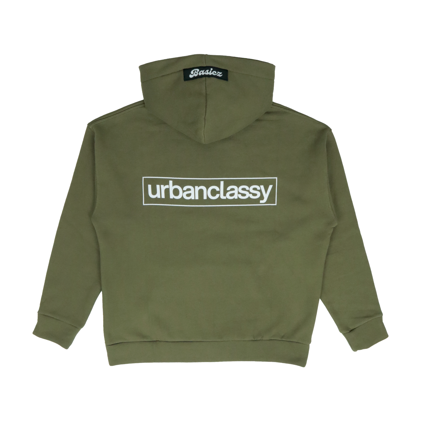 URBANCLASSY MILITAR GREEN HOODIE