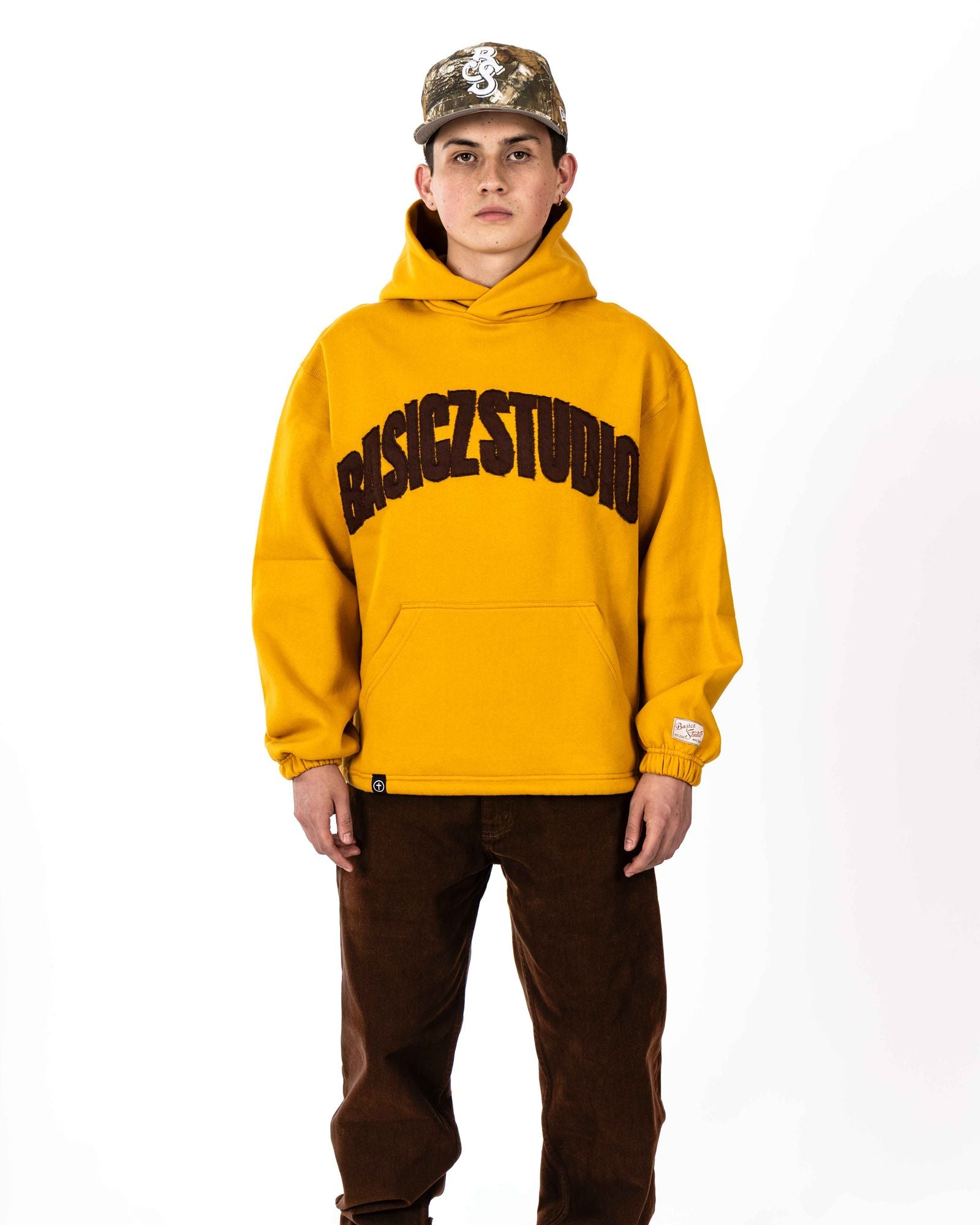 VINTAGE MUSTARD HOODIE