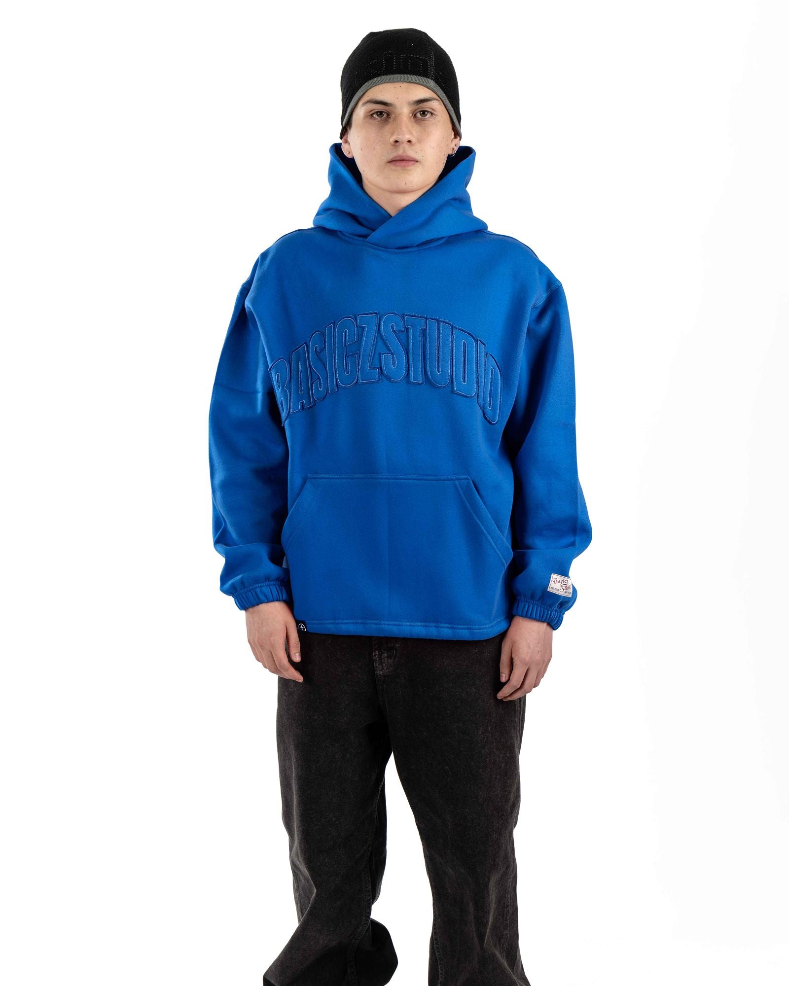 VINTAGE SOFT BLUE HOODIE