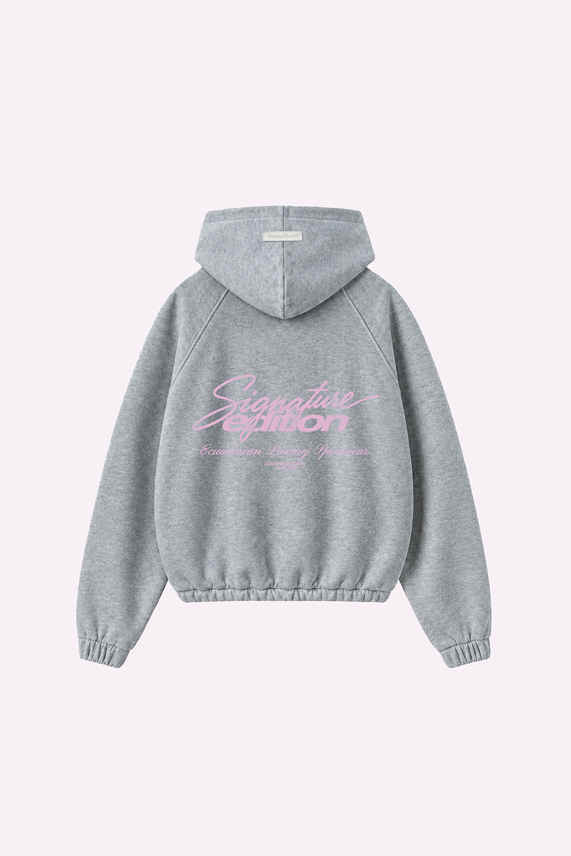 SIGNATURE HOODIE GREY