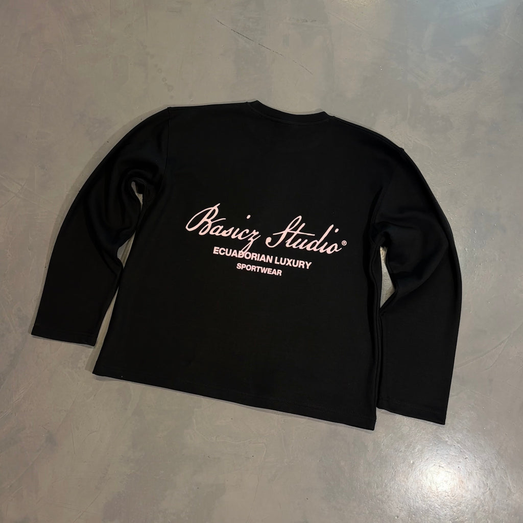 SIGNATURE LONG SLEEVE BLACK