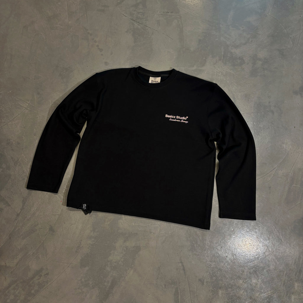 SIGNATURE LONG SLEEVE BLACK