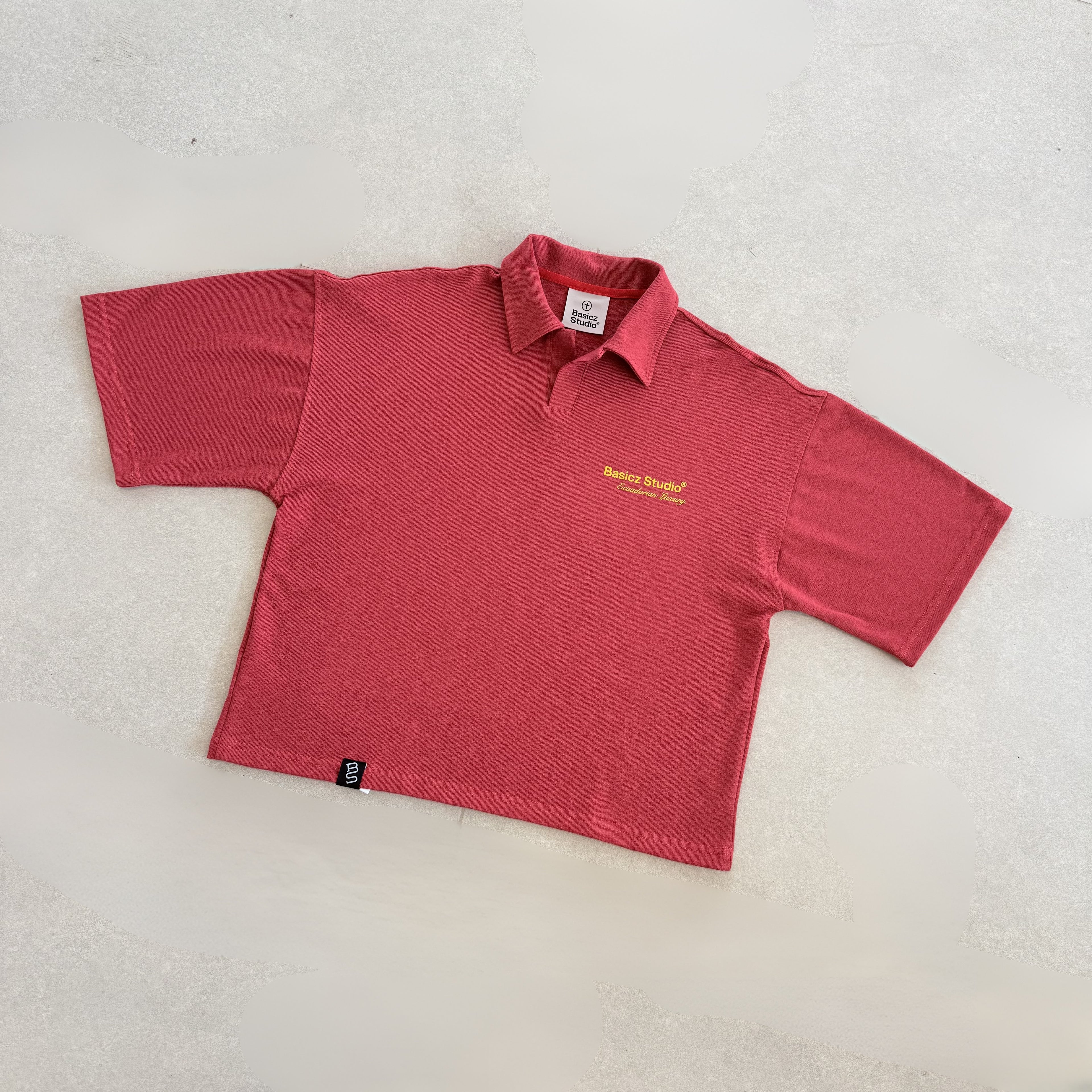 NEW ERA POLO BOLD RED
