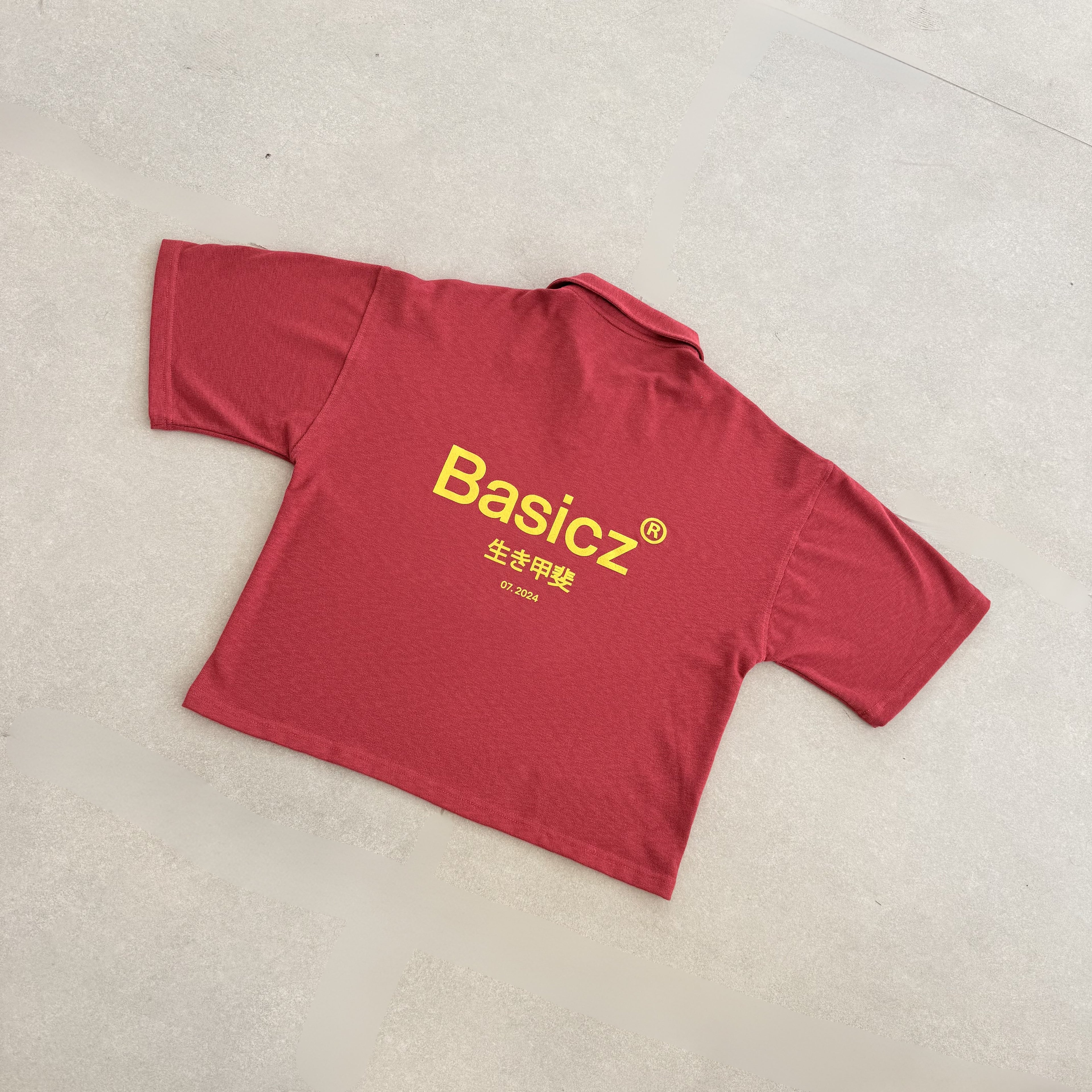 NEW ERA POLO BOLD RED