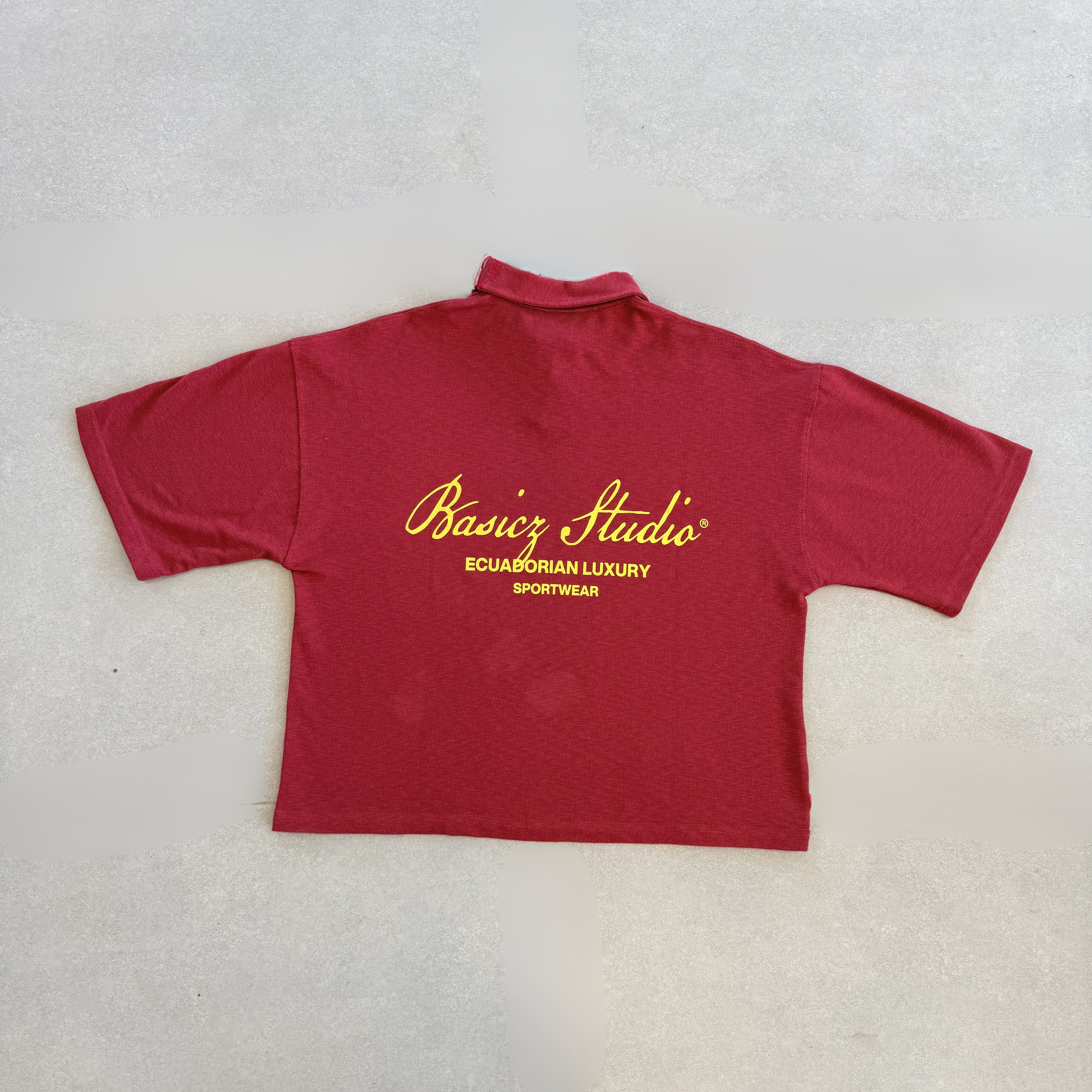 NEW ERA POLO BOLD RED