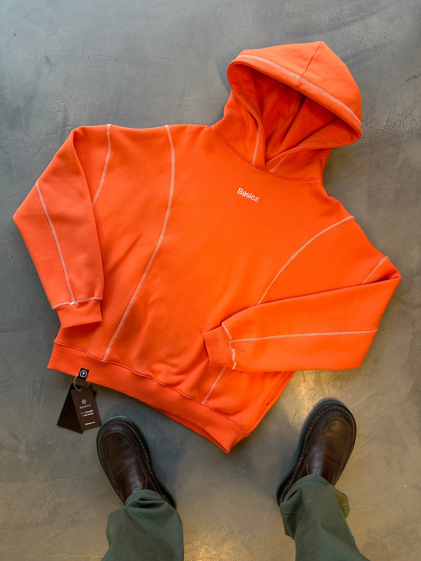 CHIASM ORANGE HOODIE