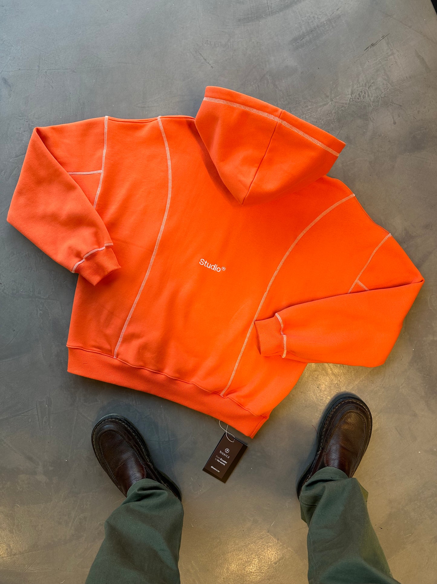 CHIASM ORANGE HOODIE