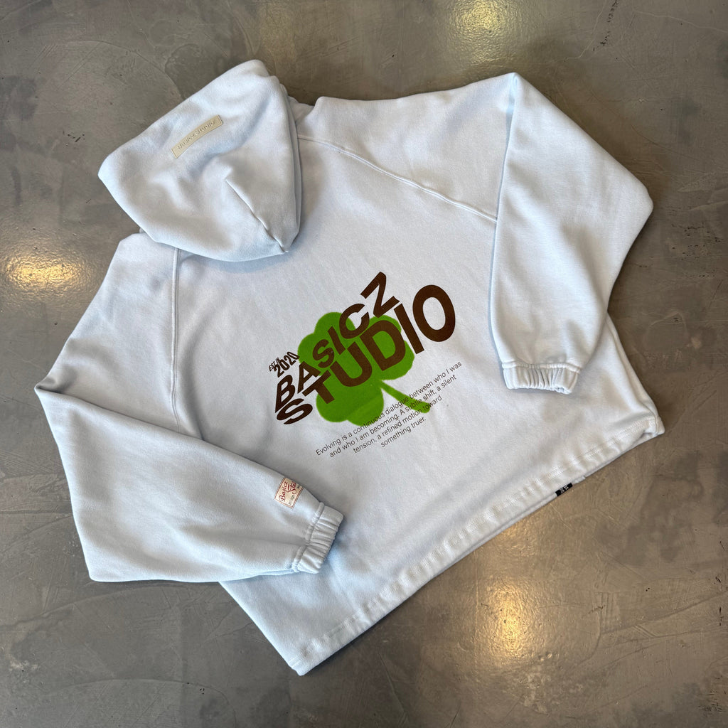 LIGHT BLUE LUCKY HOODIE