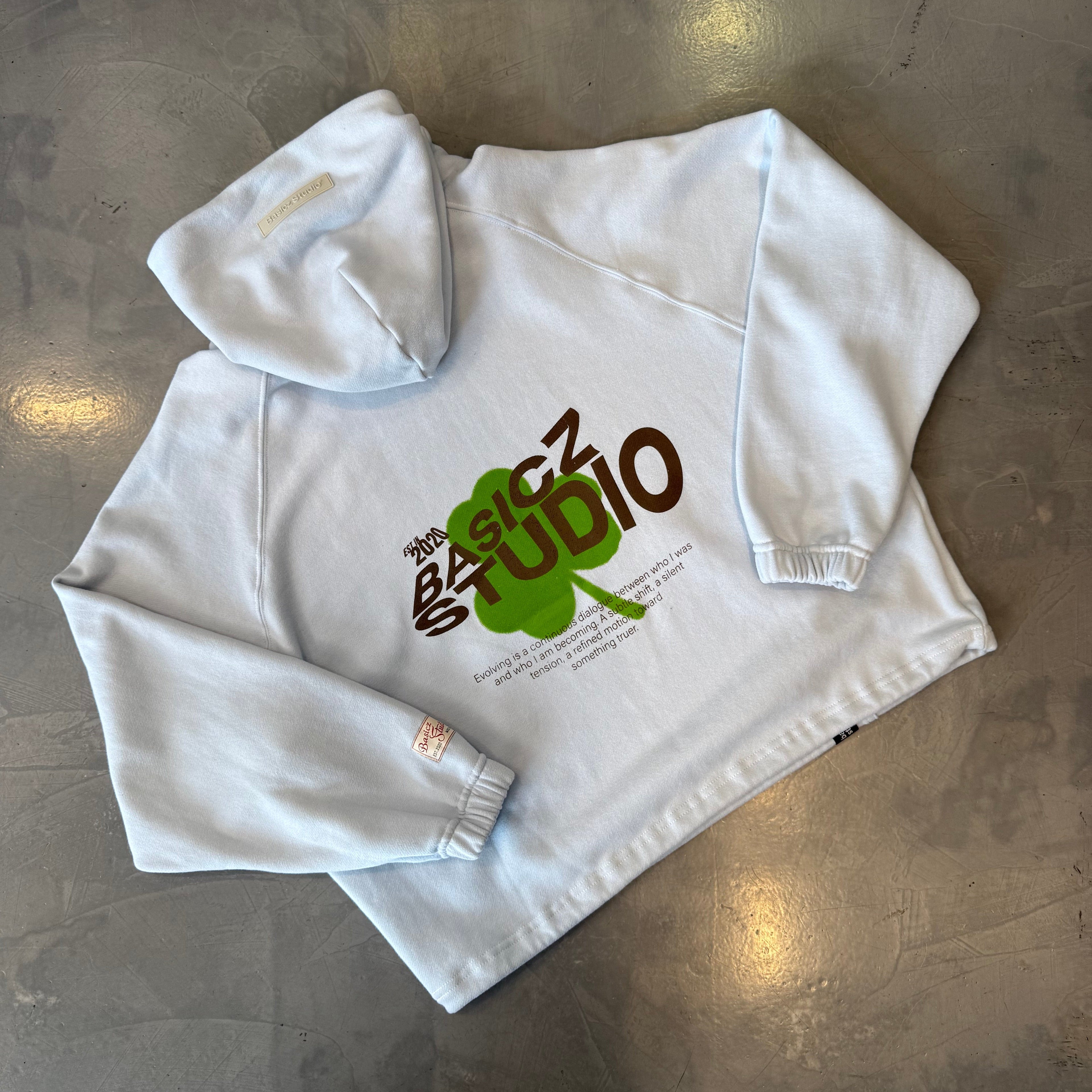 LIGHT BLUE LUCKY HOODIE