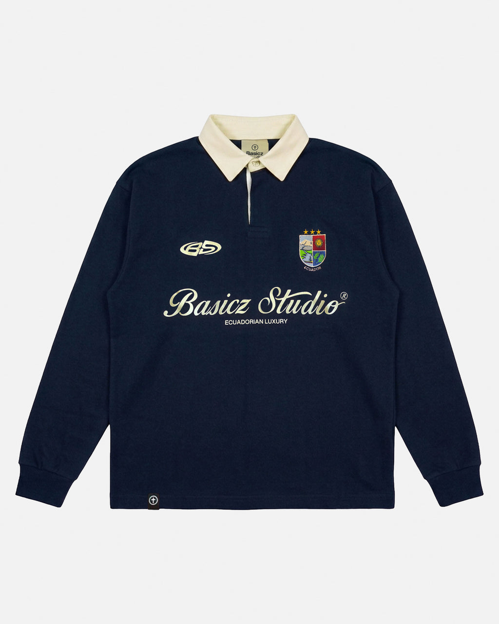 UNITED LONGSLEEVE POLO NAVY BLUE