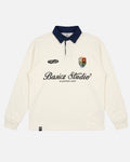 UNITED LONGSLEEVE POLO OFF WHITE