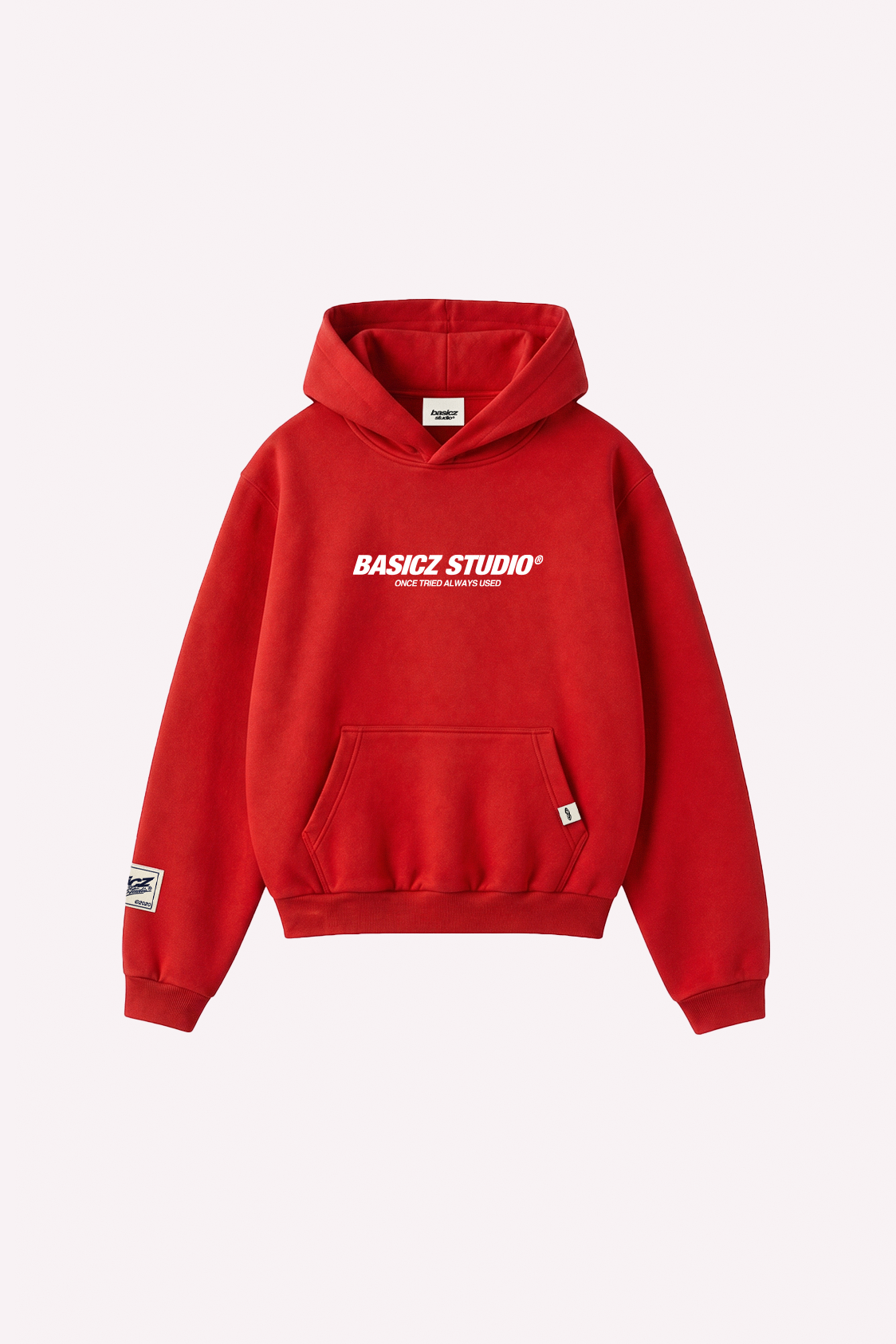 Loyalty Hoodie — Red — frente