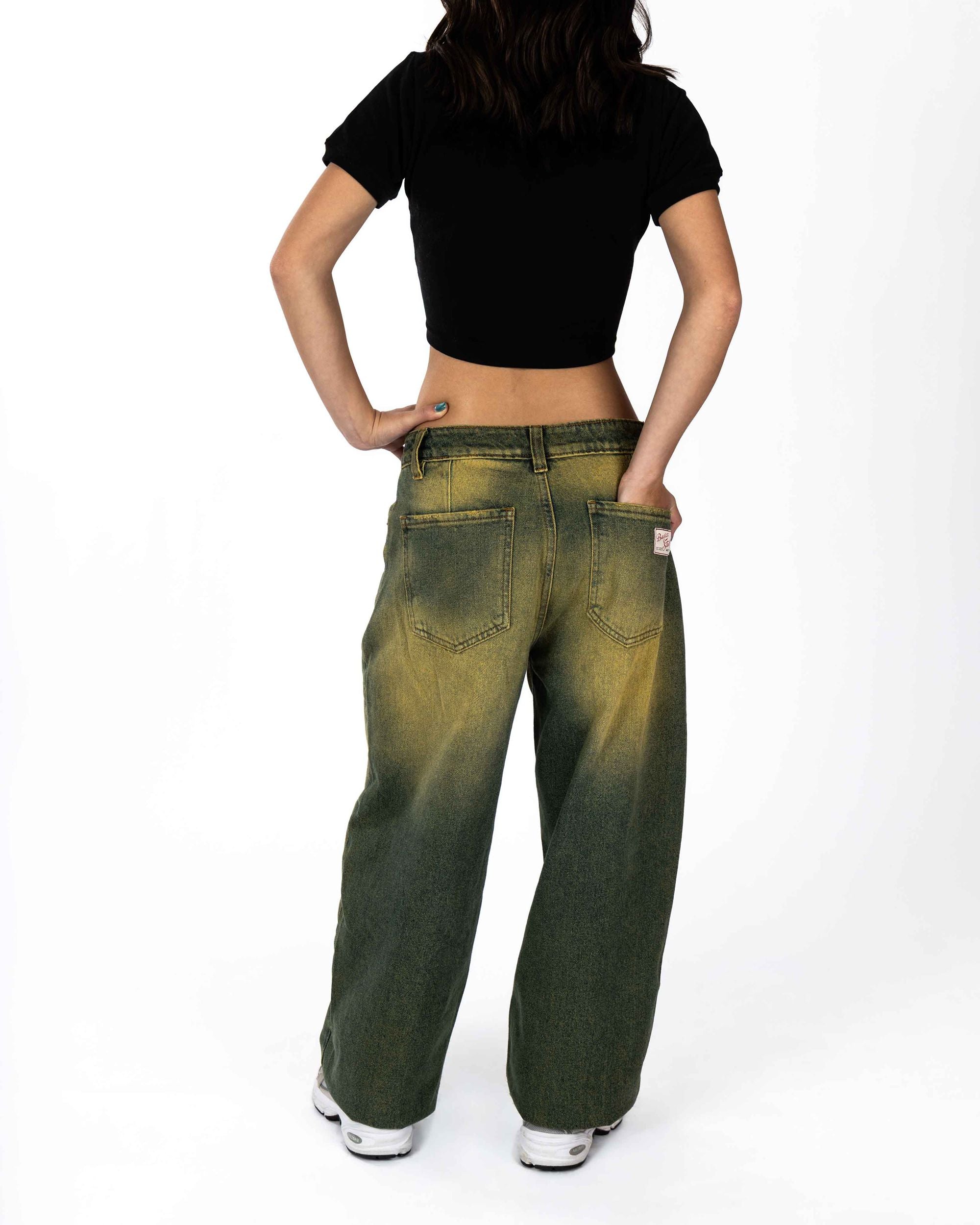 KIMURA ACID WASH PANT WOMEN