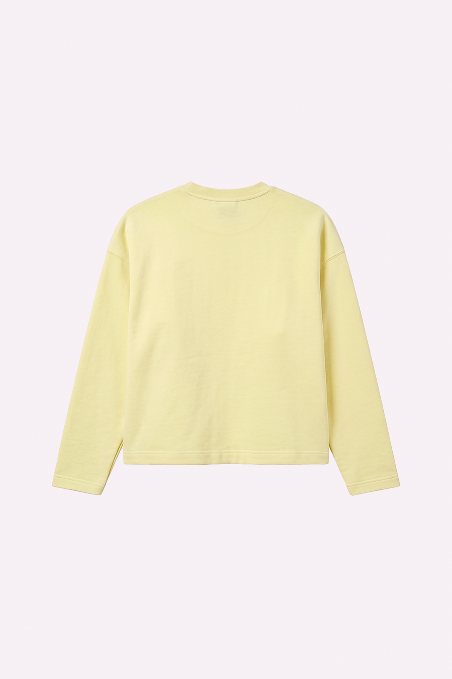 Reverse Crewneck — Honey — frente