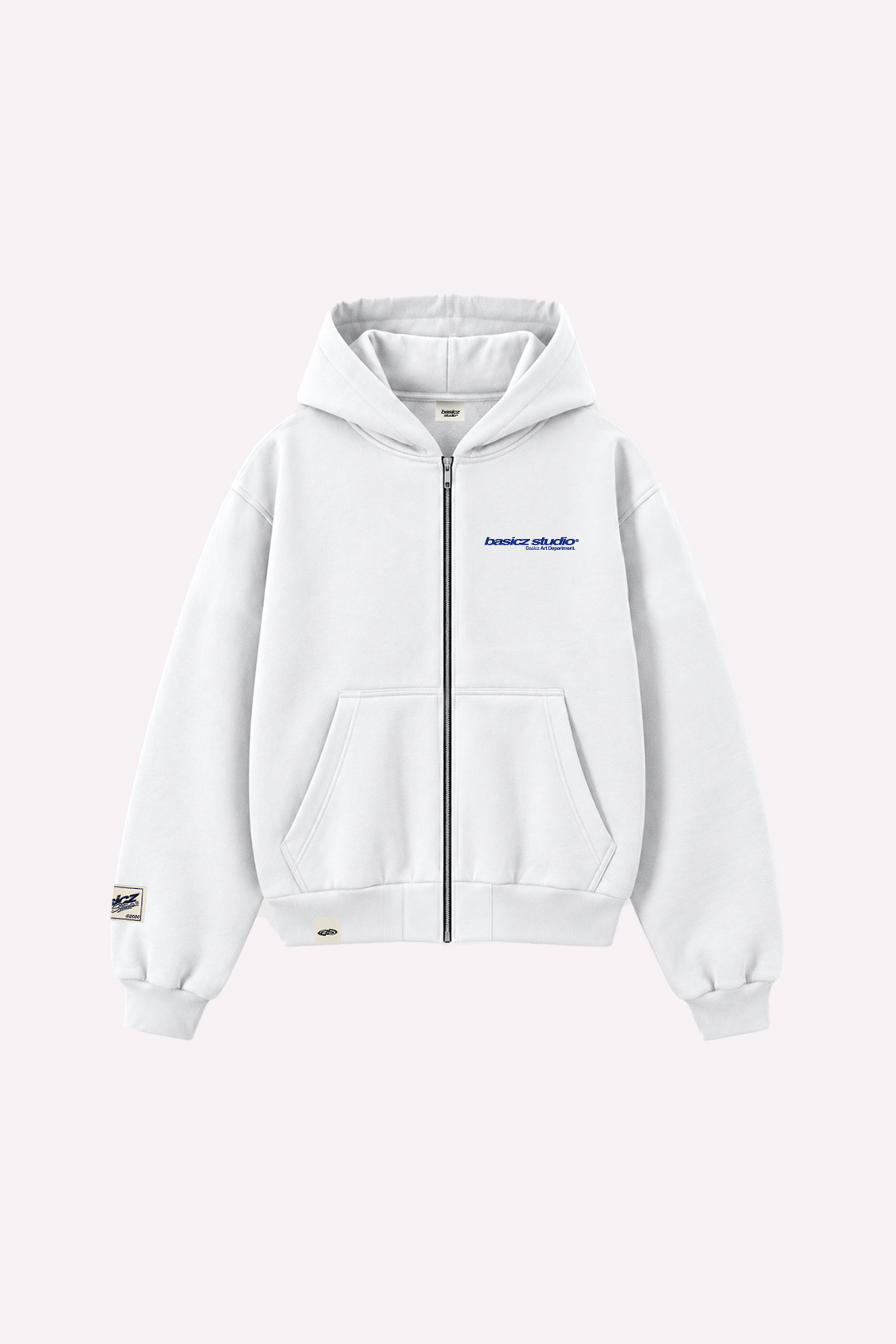 SIGNATURE ZIPPER HOODIE OFF-WHITE