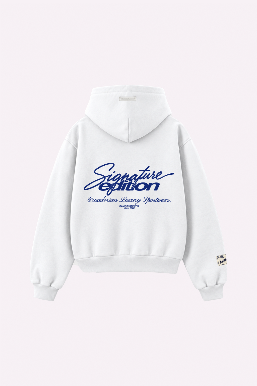SIGNATURE ZIPPER HOODIE OFF-WHITE