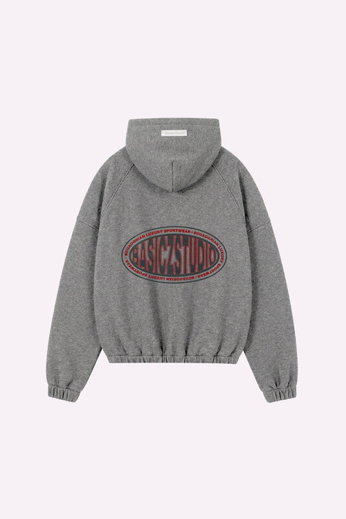 STRUCKTURAL DARK GREY HOODIE